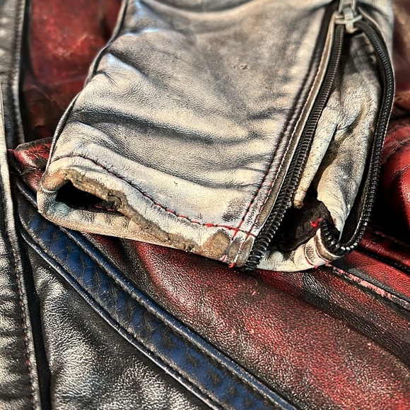 Vintage Taurus Genuine Leather Biker Jacket - Picture 15 of 15